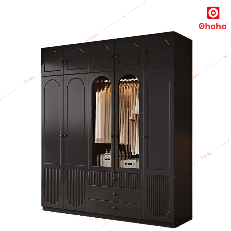 Tủ quần áo gỗ công nghiệp cao cấp Ohaha - TACC19