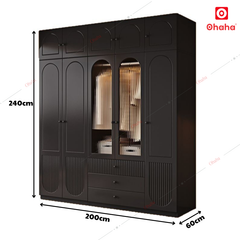 Tủ quần áo gỗ công nghiệp cao cấp Ohaha - TACC19