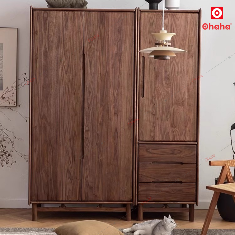 Tủ quần áo gỗ công nghiệp cao cấp Ohaha - TACC21