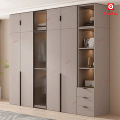 Tủ quần áo gỗ công nghiệp hiện đại Ohaha - HĐ026