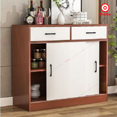 Tủ bếp cửa lùa tiết kiệm diện tích - TB074