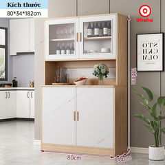 Tủ bếp đa năng gỗ công nghiệp hiện đại Ohaha - TB062