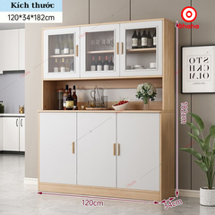 Tủ bếp đa năng gỗ công nghiệp hiện đại Ohaha - TB062