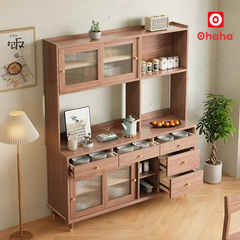 Tủ bếp gỗ công nghiệp Ohaha - TB079