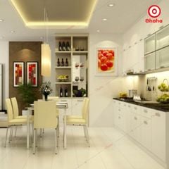 Tủ Bếp Gỗ Hiện Đại Sang Trọng OHAHA - TB013