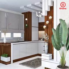 Tủ Bếp Gỗ Hiện Đại Sang Trọng OHAHA - TB031