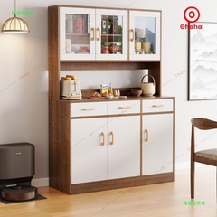 Tủ bếp gỗ MDF phong cách hiện đại Ohaha - TB053