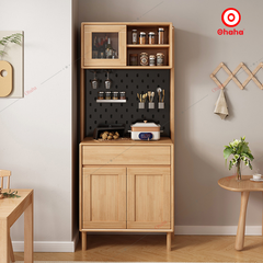 Tủ bếp gỗ MDF Ohaha nhiều tầng đa năng - TB064