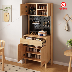 Tủ bếp gỗ MDF Ohaha nhiều tầng đa năng - TB064