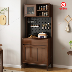 Tủ bếp gỗ MDF Ohaha nhiều tầng đa năng - TB064