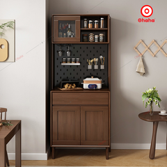 Tủ bếp gỗ MDF Ohaha nhiều tầng đa năng - TB064