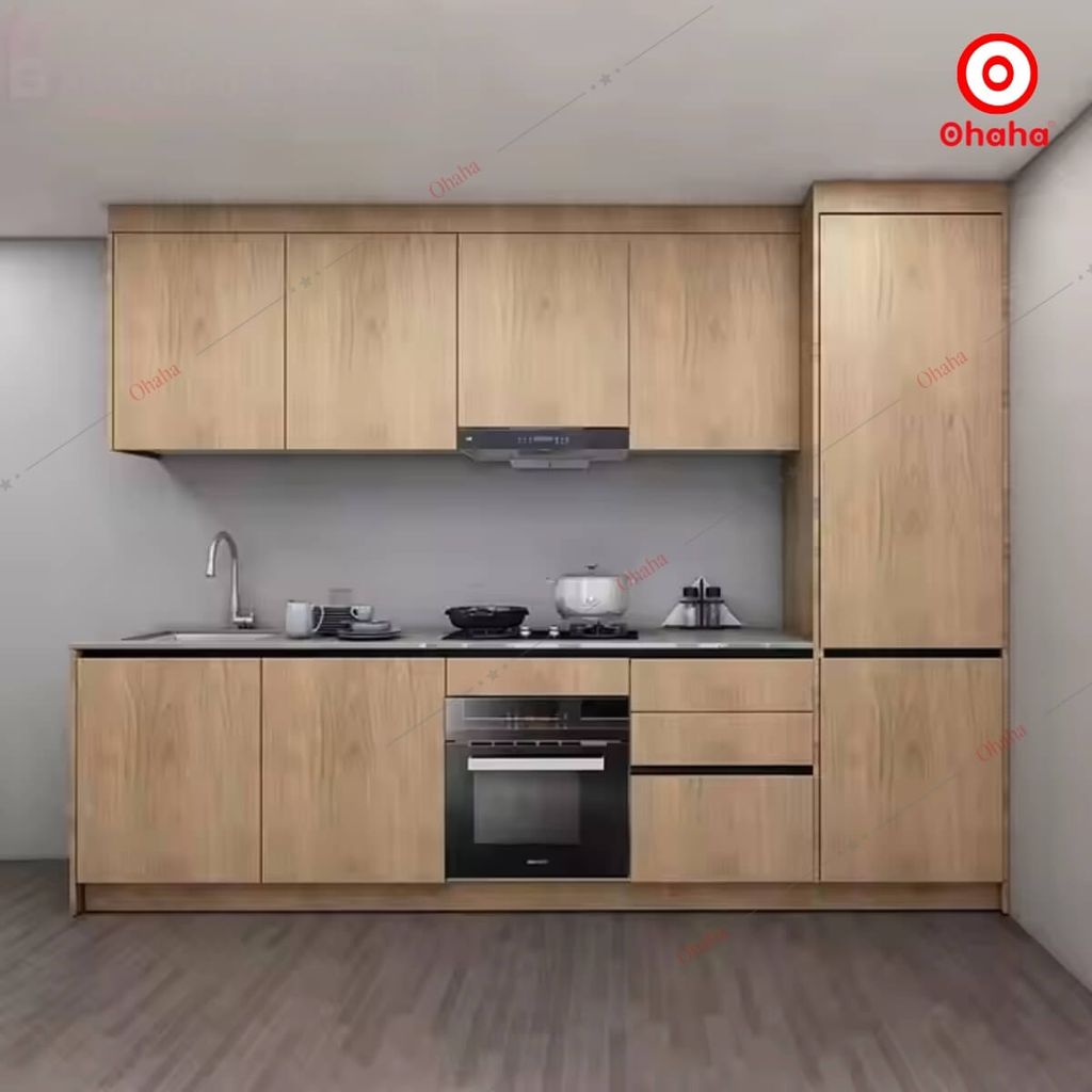 Tủ Bếp Hiện Đại Cao Cấp OHAHA Nhiều Màu - TB022