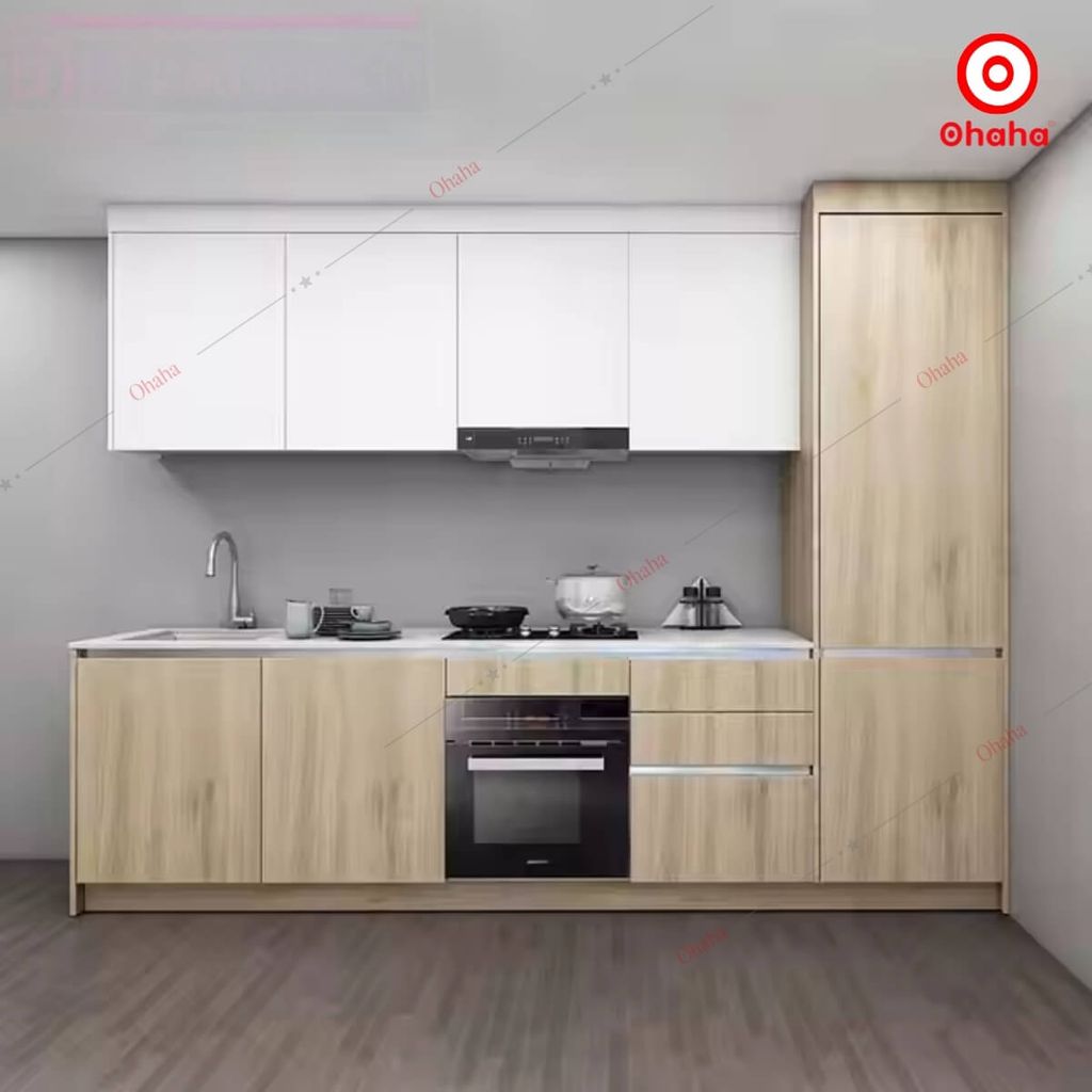 Tủ Bếp Hiện Đại Cao Cấp OHAHA Nhiều Màu - TB022
