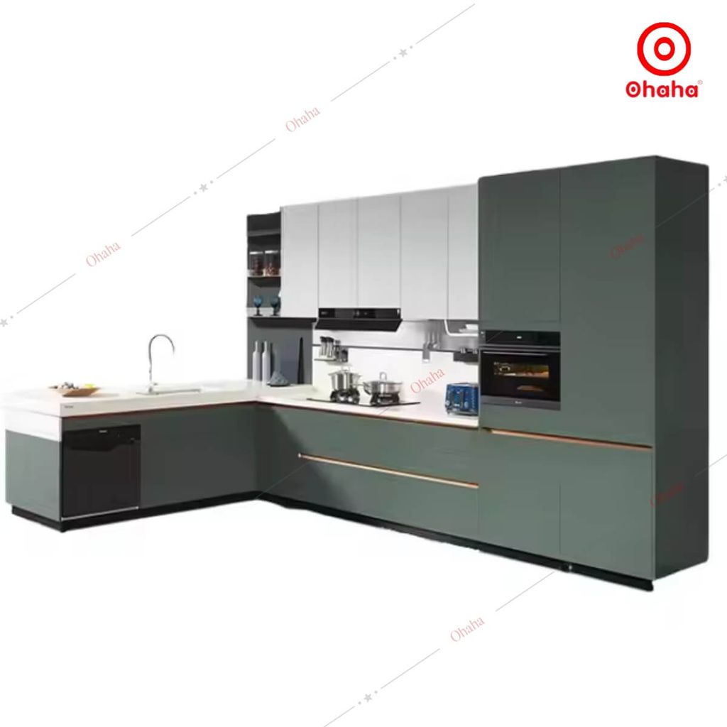 Tủ Bếp Hiện Đại Cao Cấp OHAHA - TB025