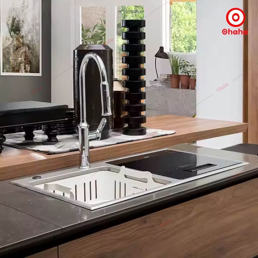 Tủ Bếp Hiện Đại Cao Cấp OHAHA - TB026