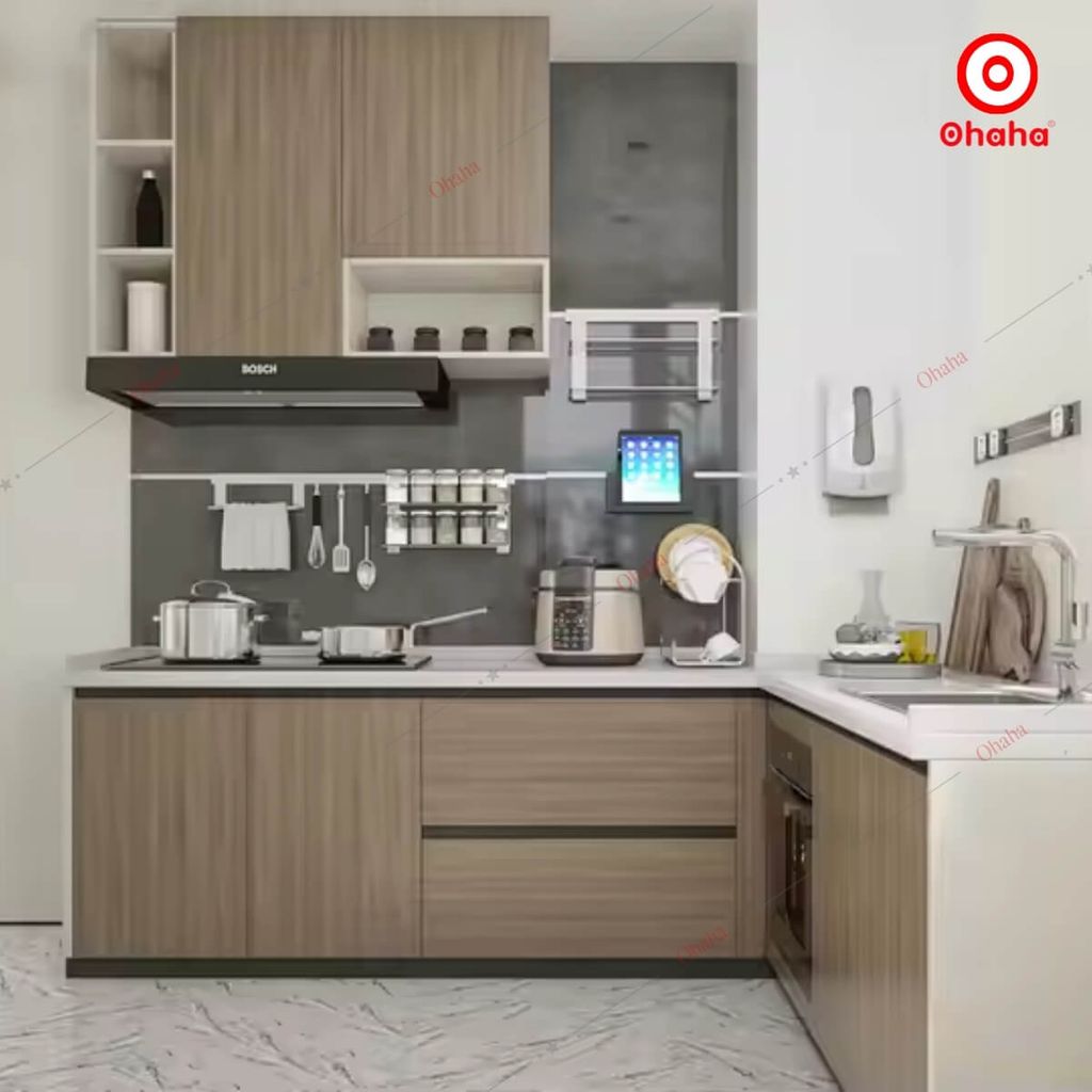Tủ Bếp Hiện Đại Cao Cấp OHAHA - TB027