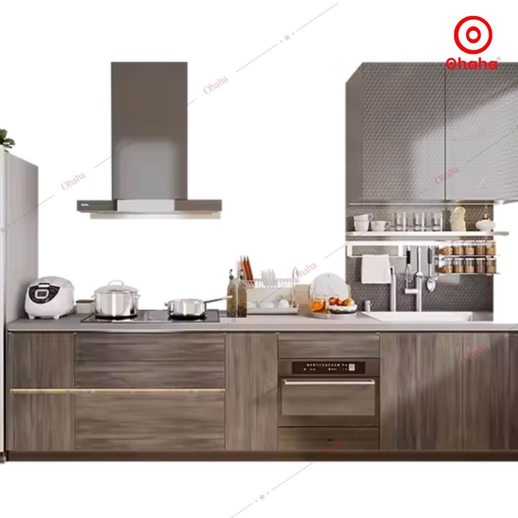 Tủ Bếp Hiện Đại Cao Cấp OHAHA - TB027