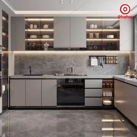 Tủ Bếp Hiện Đại Cao Cấp OHAHA - TB030