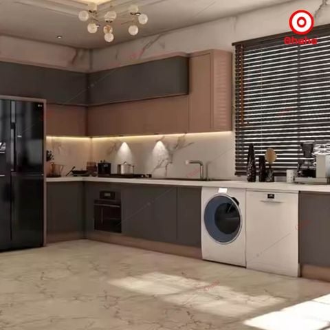 Tủ Bếp Hiện Đại Cao Cấp OHAHA - TB036