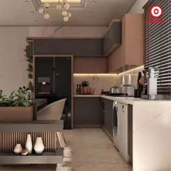 Tủ Bếp Hiện Đại Cao Cấp OHAHA - TB036