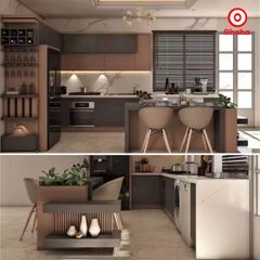 Tủ Bếp Hiện Đại Cao Cấp OHAHA - TB036