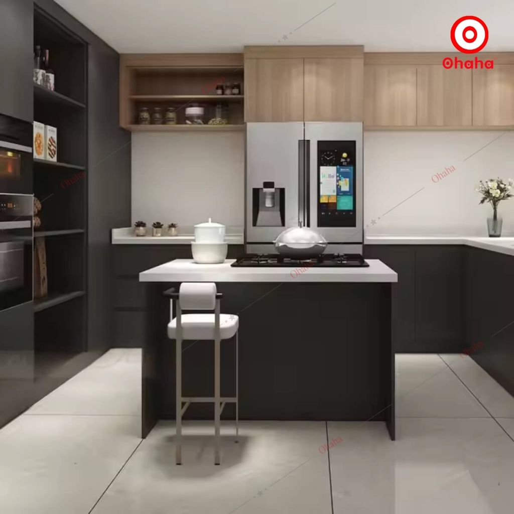 Tủ Bếp Hiện Đại Cao Cấp OHAHA - TB037