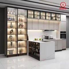 Tủ Bếp Hiện Đại Cao Cấp OHAHA - TB038