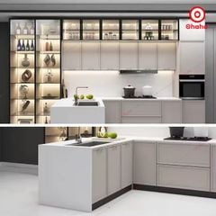 Tủ Bếp Hiện Đại Cao Cấp OHAHA - TB038