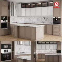 Tủ Bếp Hiện Đại Cao Cấp OHAHA - TB043