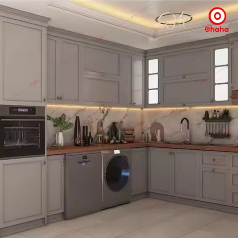 Tủ Bếp Hiện Đại Cao Cấp OHAHA - TB044
