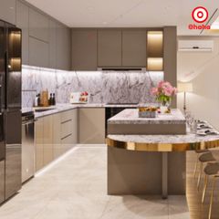 Tủ Bếp Hiện Đại Cao Cấp OHAHA - TB005