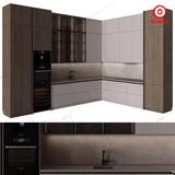 Tủ Bếp Hiện Đại Cao Cấp OHAHA - TB008