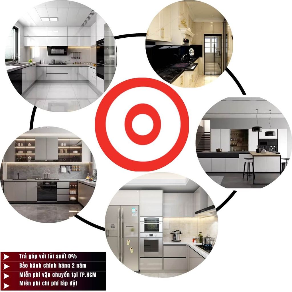 Tủ Bếp Hiện Đại Cao Cấp OHAHA - TB029