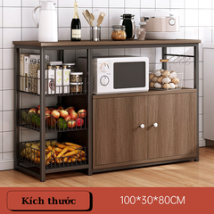 Tủ bếp kết hợp kệ và giá treo Ohaha - TB068