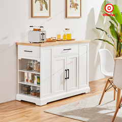 Tủ bếp mini đa năng có bánh xe - TB070