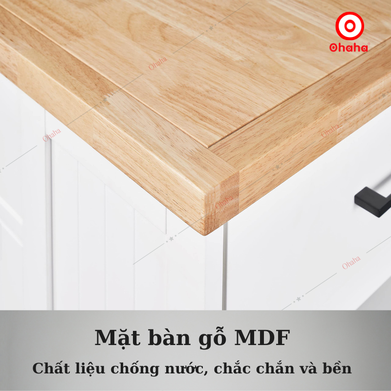 Tủ bếp mini đa năng có bánh xe - TB070