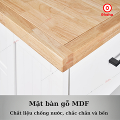 Tủ bếp mini đa năng có bánh xe - TB070