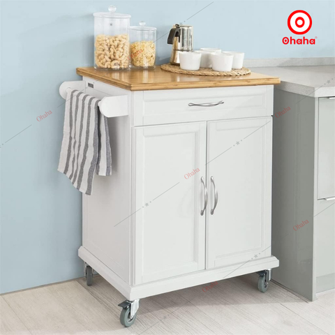 Tủ bếp mini kèm bánh xe - TB069
