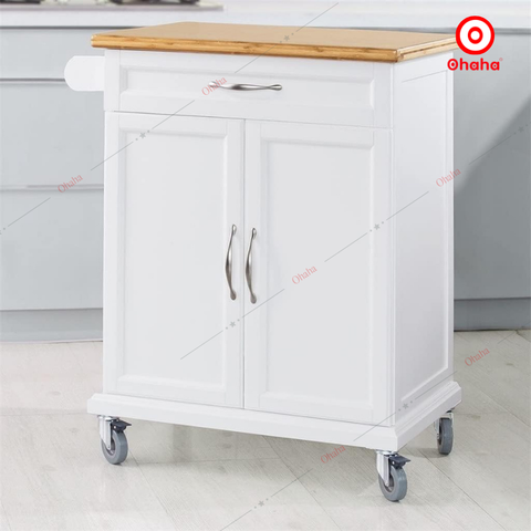 Tủ bếp mini kèm bánh xe - TB069