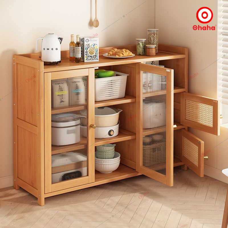 Tủ bếp nhiều cánh đa năng - TB073