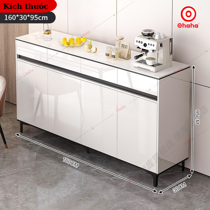 Tủ bếp phong cách tối giản - TB066