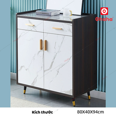 Tủ bếp vân đá đa năng Ohaha - TB076