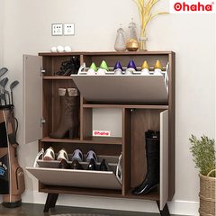 Tủ giày gỗ cao cấp Square 02 Ohaha - SQ02