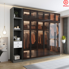 Tủ quần áo cánh kính cao cấp OHAHA - TCK010