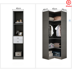 Tủ quần áo cánh kính cao cấp OHAHA - TCK010