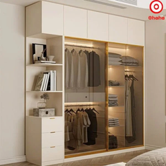 Tủ quần áo cánh kính Ohaha - TCK012