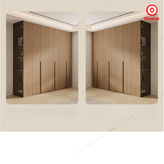 Tủ quần áo gỗ công nghiệp hiện đại Ohaha - HĐ016