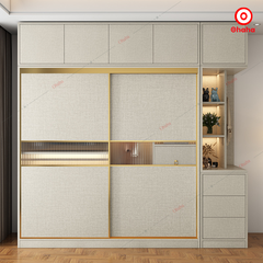 Tủ quần áo gỗ công nghiệp hiện đại Ohaha - HĐ015