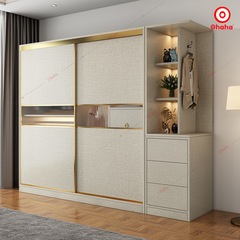 Tủ quần áo gỗ công nghiệp hiện đại Ohaha - HĐ015