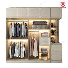 Tủ quần áo gỗ công nghiệp hiện đại Ohaha - HĐ015